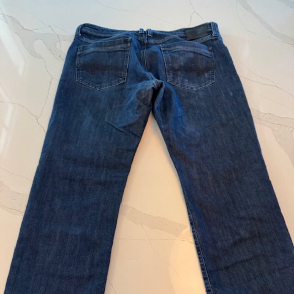 Men's Mavi Myles Straight Leg Dark Blue Jeans